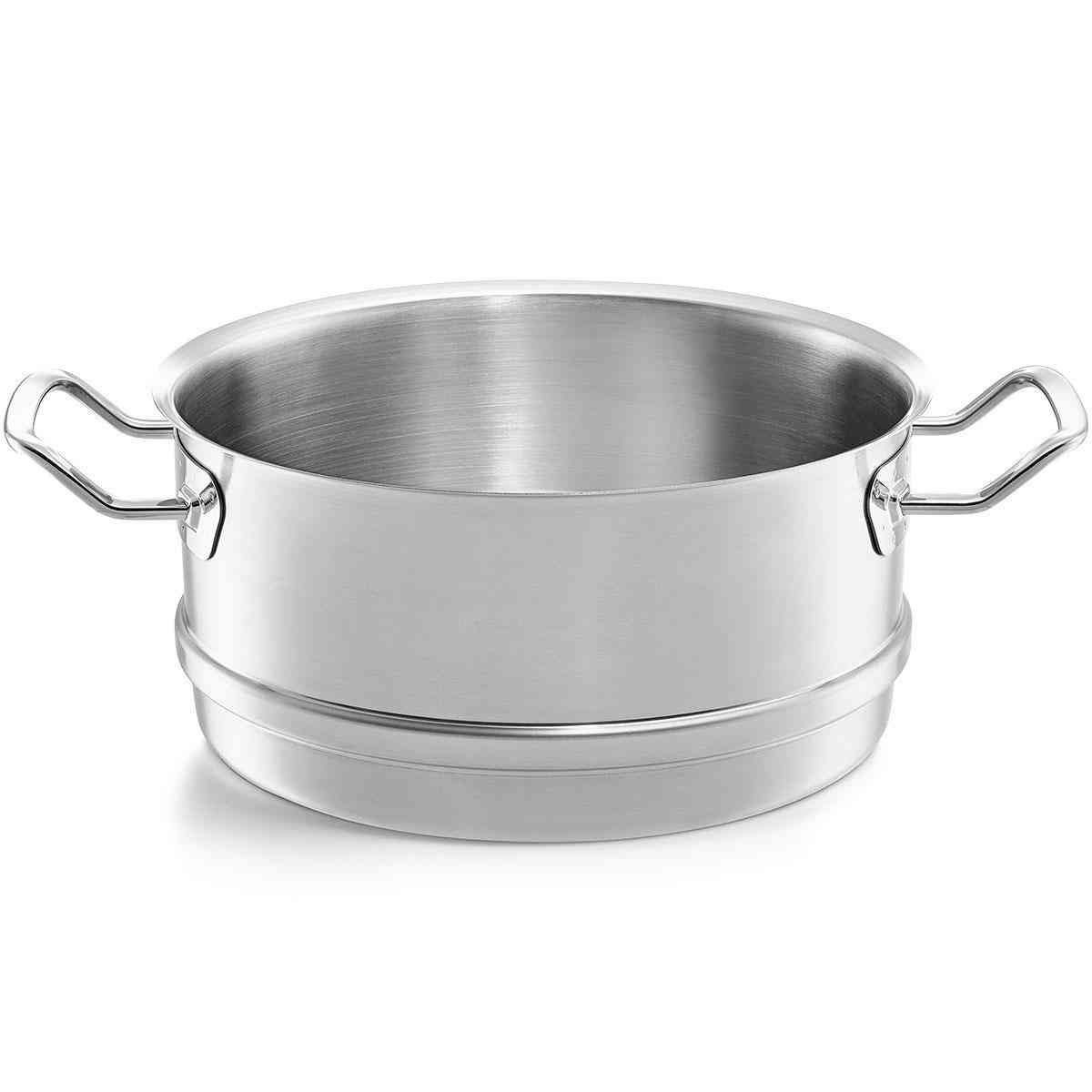 Fissler Original Profi Collection Inserto per Cottura a Vapore in Acciaio Inox 24 cm con Fori, Adatto per Cottura a Induzione