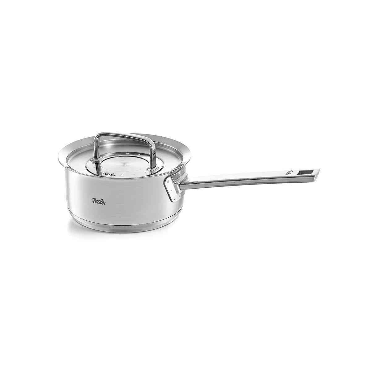Fissler Original Profi Collection Pentolino 1,4 L Rotondo in Acciaio Inox con Coperchio, Diametro 16 cm