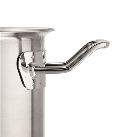 Fissler Original-Profi Collection Pentola per Arrosti in Acciaio Inox 1.4L, 16cm, con Coperchio in Metallo e Manici Ergonomici