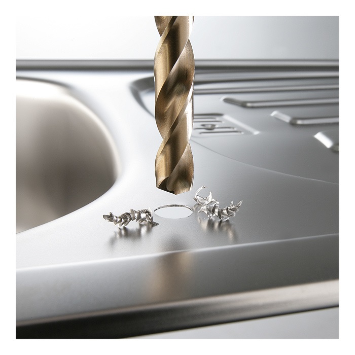 kwb Set di punte per metallo HSS-E - 13 pezzi, Ø da 1,5 a 6,5 mm e 3,3 e 4,2 mm, qualità industriale