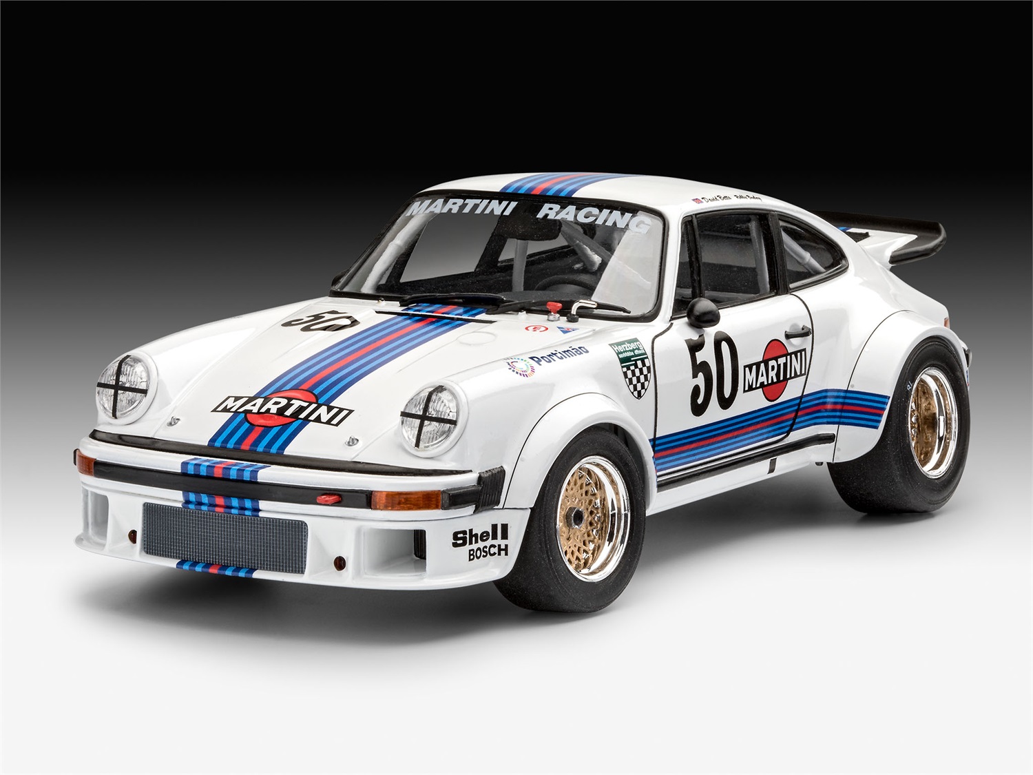 Revell Porsche 934 RSR Martini 1:24 - Modello Set Dettagliato con Colla e Pennello