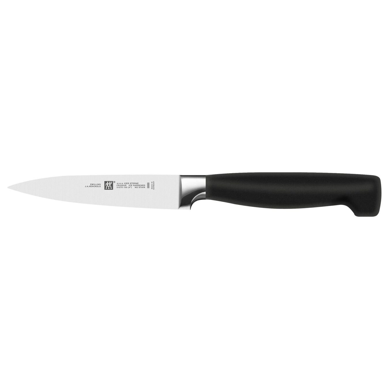 ZWILLING Four Star Set di Coltelli con Ceppo in Legno Naturale - 7 Pezzi con Coltello da Chef, Coltello da Pane, Coltello Decorativo, Coltello Multiuso, Affilatore e Forbici