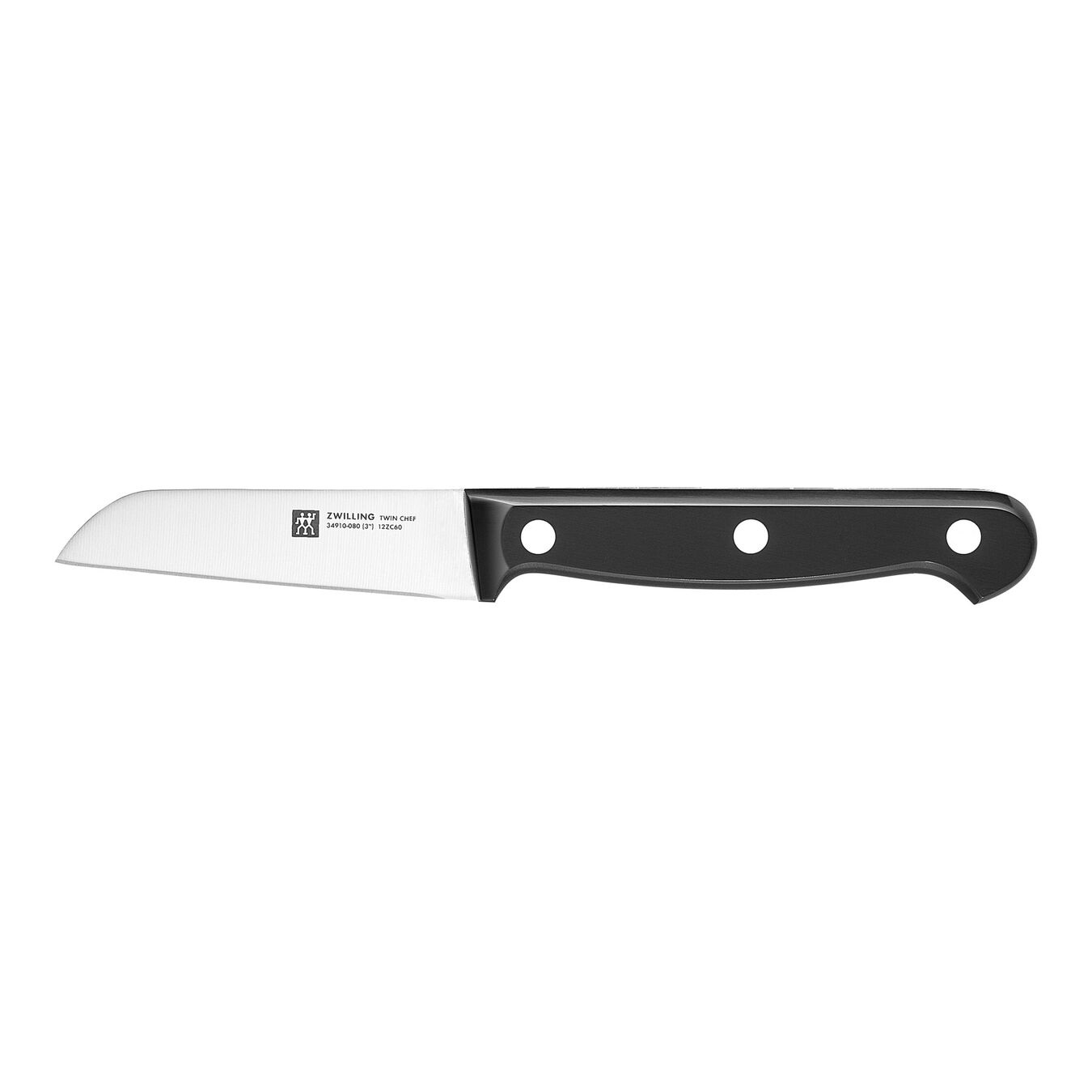 ZWILLING Twin Chef 2 Coltello da Verdura Liscio - 8 cm, Acciaio Inox Speciale con Impugnatura in Plastica