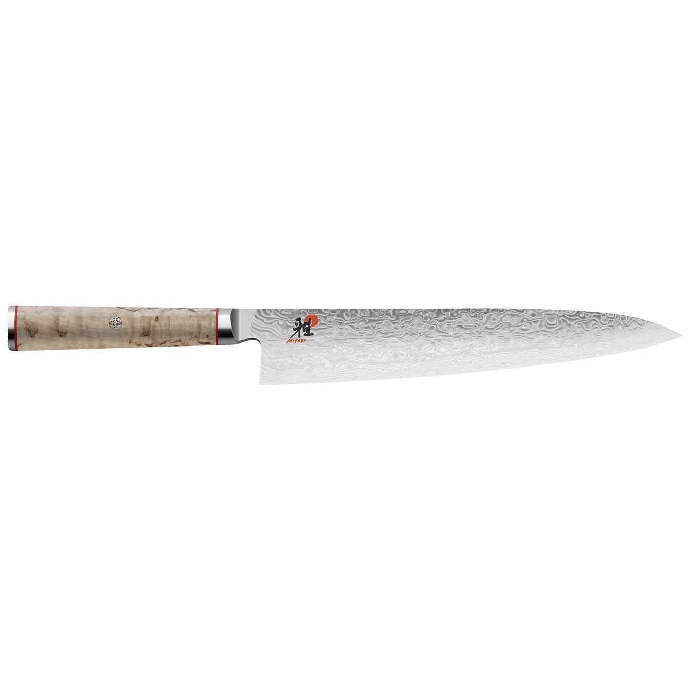 MIYABI 5000 MCD Coltello Gyutoh 24 cm - Acciaio, Tradizionale Giapponese, Manico Ergonomico in Legno Masur