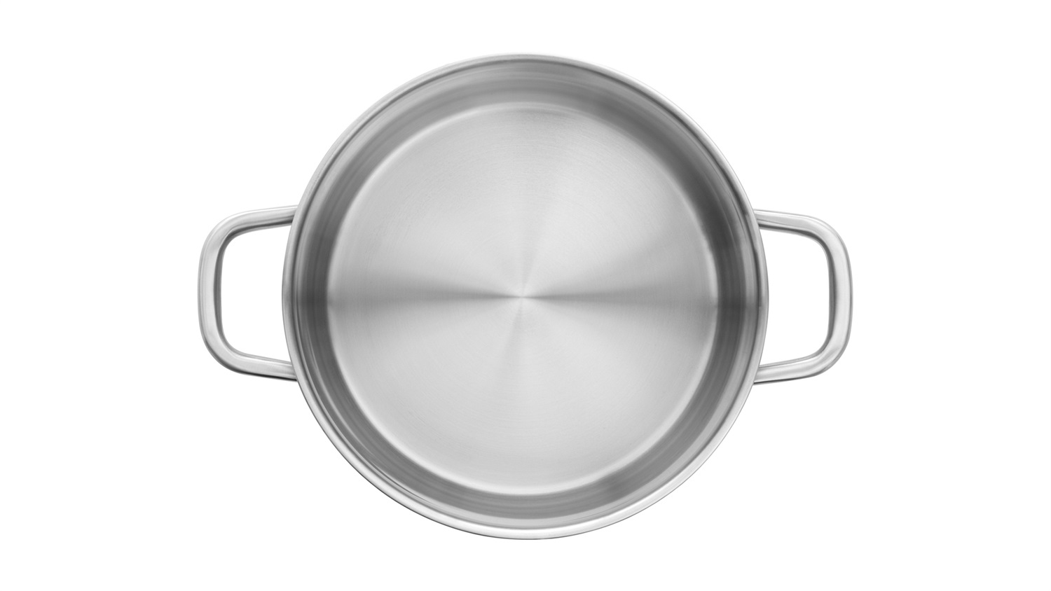 ZWILLING Joy Set di Pentole 4 Pezzi in Acciaio Inox 18/10 con Base Sandwich e Scala di Misurazione