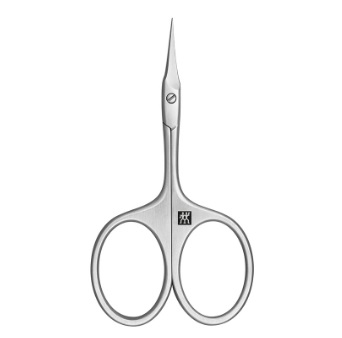 ZWILLING Forbici per Cuticole Premium Argento - Punta a Torre per Taglio Fine e Preciso, 90 mm