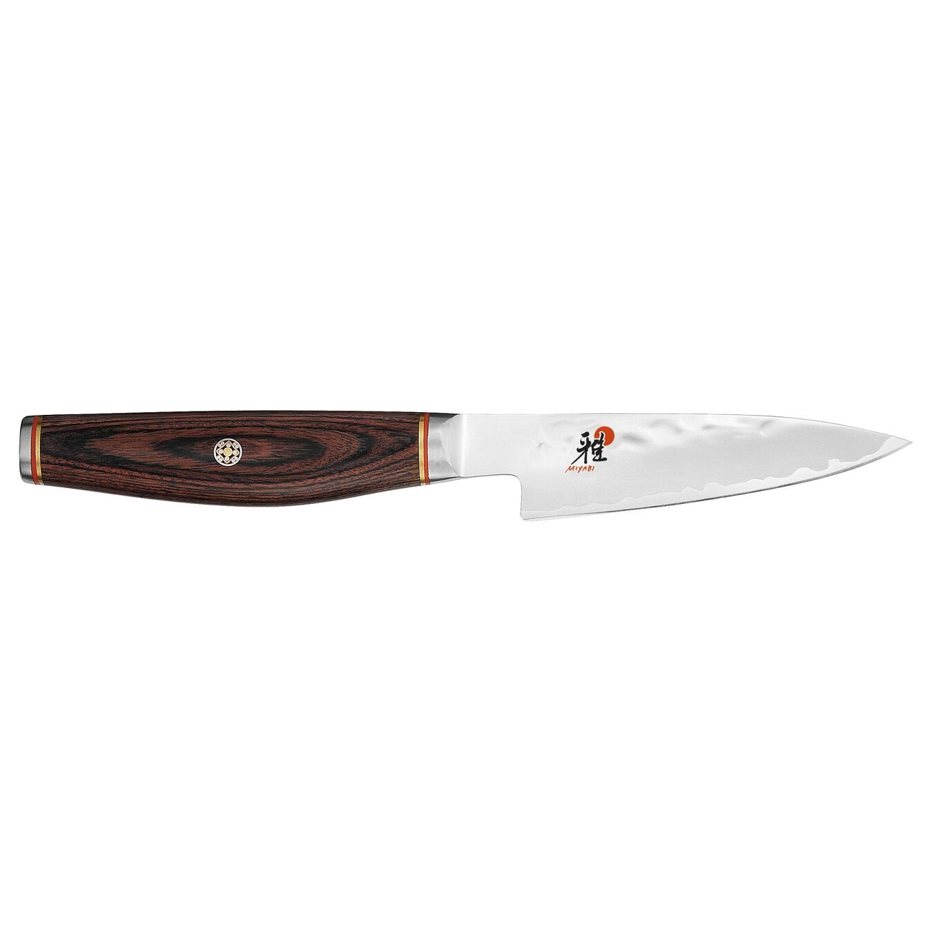 MIYABI Coltello Shotoh 6000 MCT - 9 cm, Acciaio in polvere, Marrone