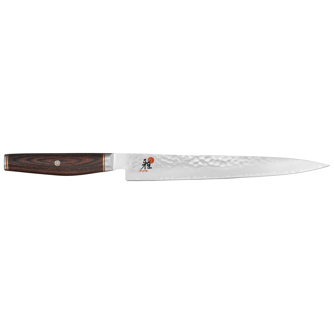 MIYABI 6000 MCT Coltello Sujihiki in Acciaio Inossidabile - Lama 24 cm con Manico Ergonomico