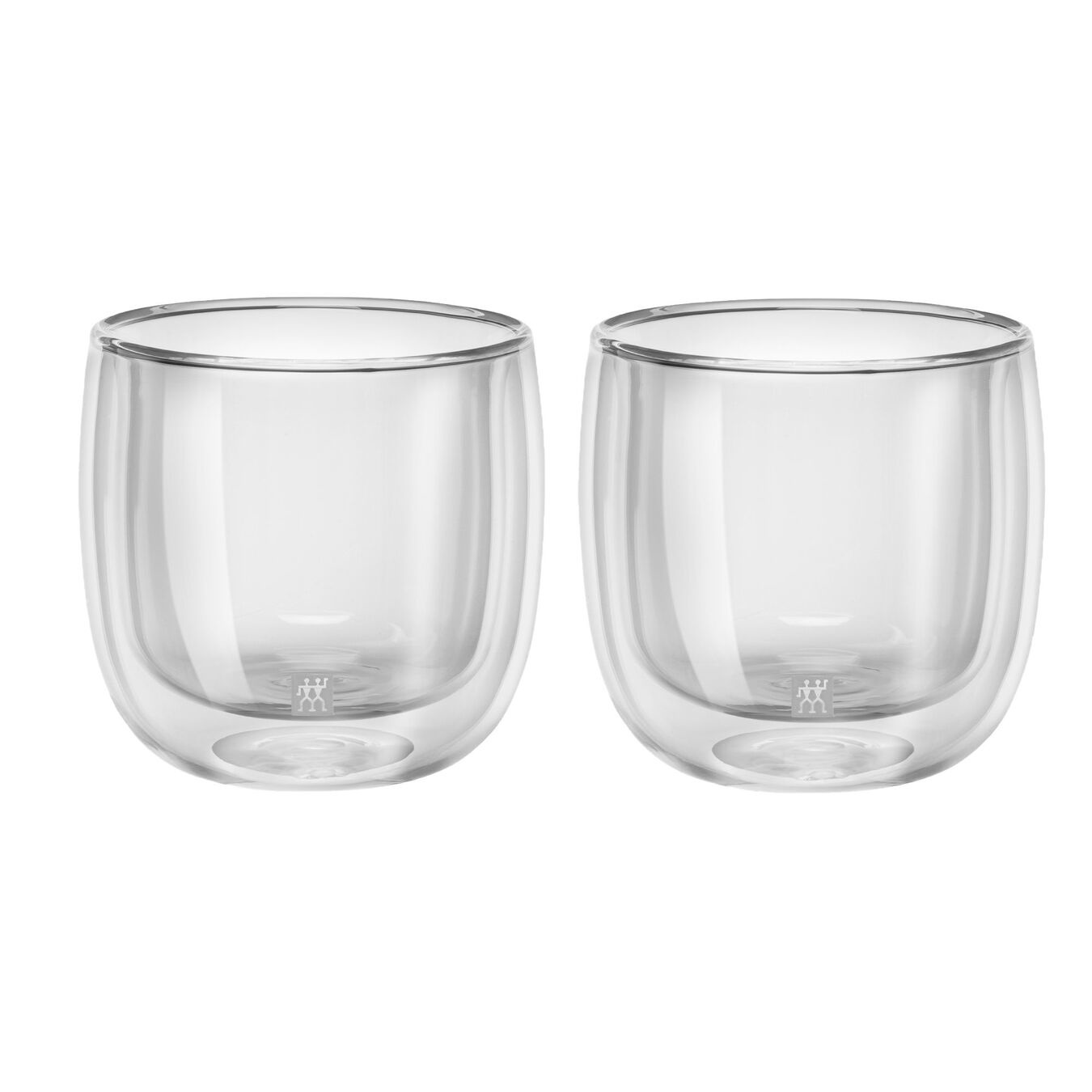 ZWILLING Sorrento Bicchieri da Tè in Vetro Borosilicato Doppia Parete - Set da 2 pz, Capacità 240 ml