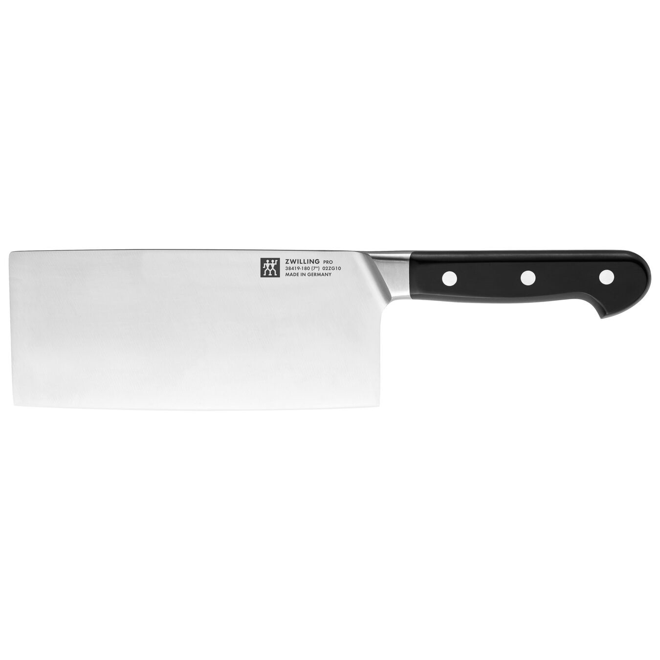 ZWILLING Pro Mannaia Cinese in Acciaio Inossidabile, 18 cm - Lama FRIODUR e Manico Tradizionale