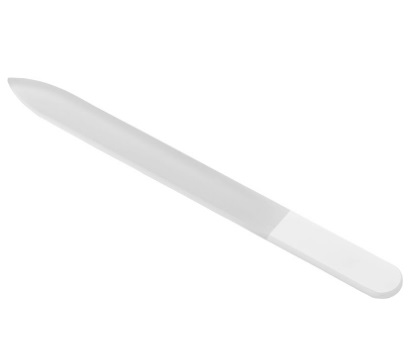 ZWILLING Lima per unghie in vetro Premium 150 mm - Superfici a grana fine, doppia faccia, delicata sulle unghie con copertura protettiva