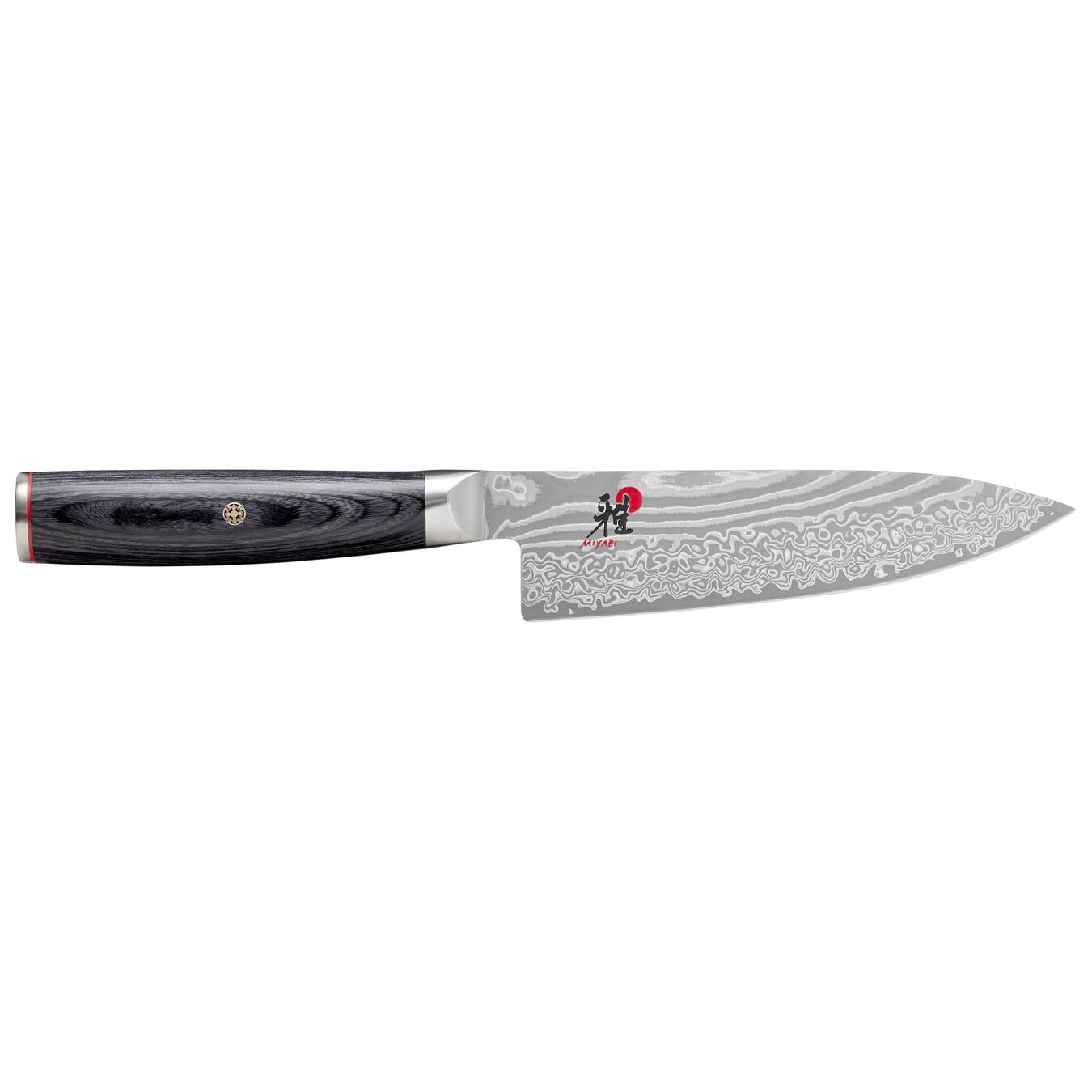 ZWILLING Miyabi 5000 FCD Coltello Gyutoh 16 cm in Acciaio con Manico in Legno di Pakka