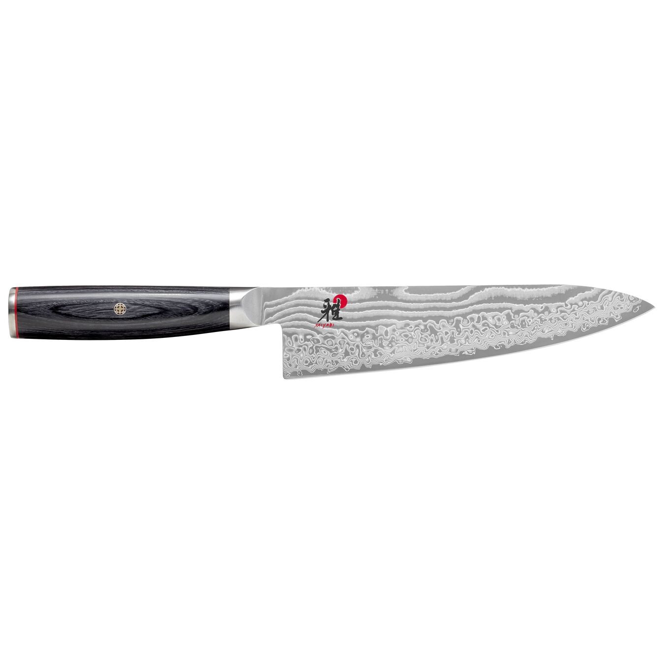ZWILLING Miyabi 5000 FCD Coltello Gyutoh 20 cm in Acciaio Damasco con Affilatura Simmetrica