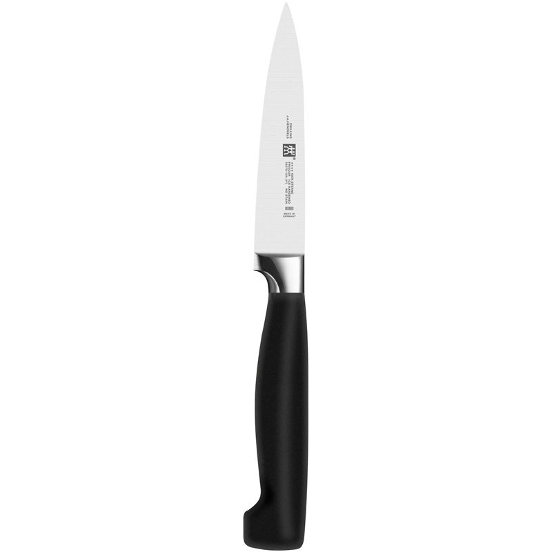 Zwilling Set di Coltelli Four Stars, 3 Pezzi in Acciaio Inox con Impugnature in Plastica