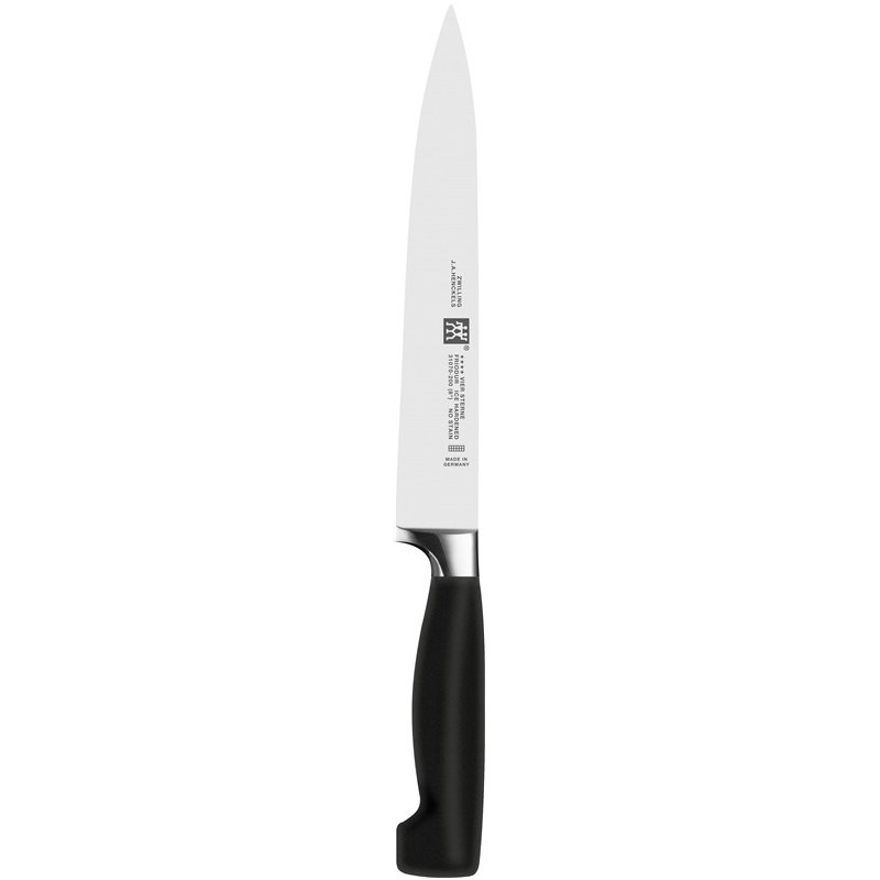 Zwilling Set di Coltelli Four Stars, 3 Pezzi in Acciaio Inox con Impugnature in Plastica