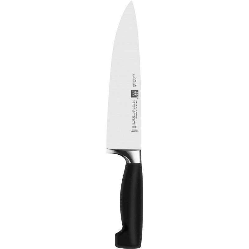 Zwilling Set di Coltelli Four Stars, 3 Pezzi in Acciaio Inox con Impugnature in Plastica