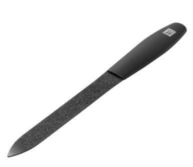 ZWILLING Lima per unghie in zaffiro 130 mm - Lima premium con superfici a grana grossa e fine per modellare e pulire le unghie
