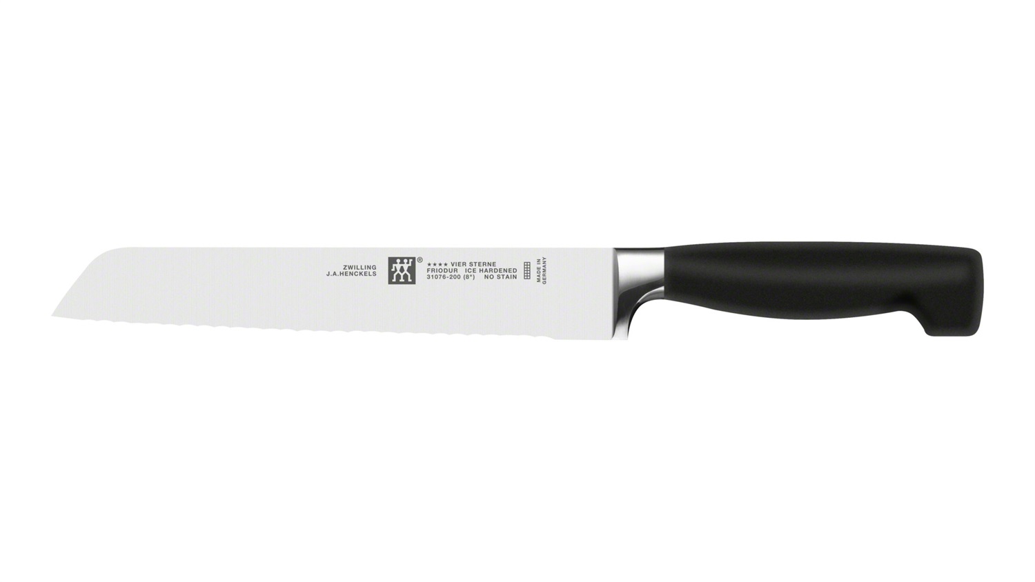 ZWILLING Four Star Set di Coltelli con Ceppo Autoaffilante in Legno di Frassino, 7 Pezzi, Acciaio Inox