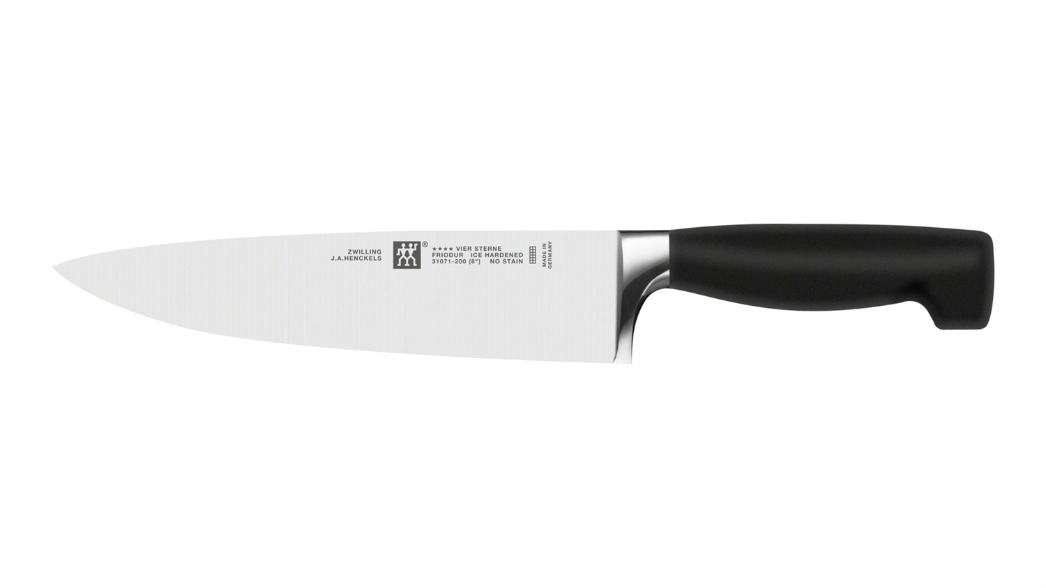 ZWILLING Four Star Set di Coltelli con Ceppo Autoaffilante in Legno di Frassino, 7 Pezzi, Acciaio Inox