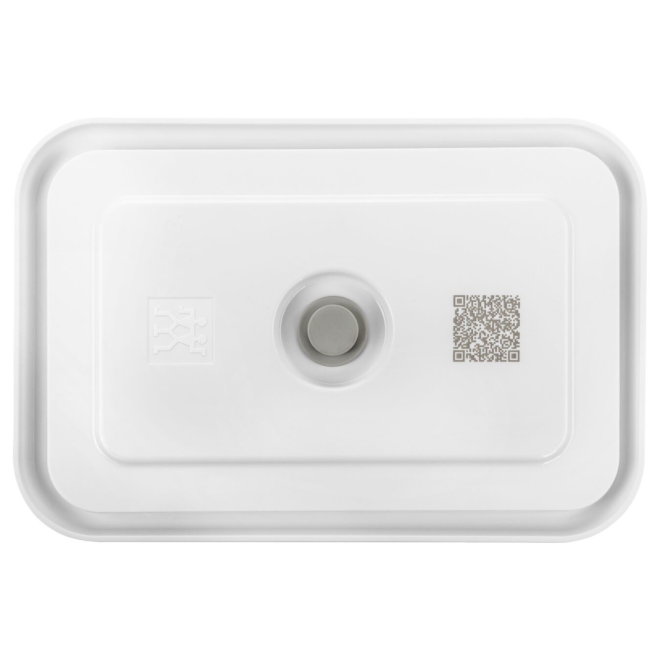 ZWILLING Fresh & Save Contenitore Sottovuoto Rettangolare L in Vetro Grigio