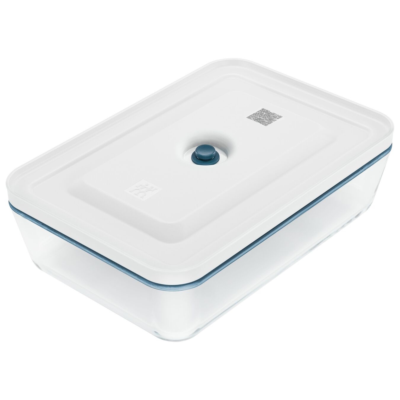 ZWILLING Fresh & Save Rettangolare Contenitore 2,2 L Trasparente, Bianco 1 pz