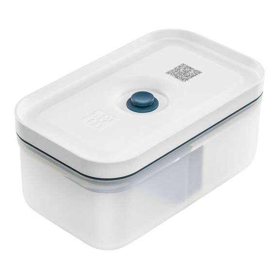 ZWILLING Fresh & Safe Rettangolare Contenitore 0,8 L Blu, Bianco 1 pz