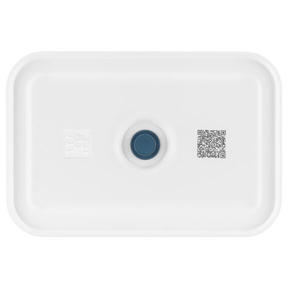 ZWILLING Fresh & Save Contenitore per Pranzo Sottovuoto 1 L Blu e Bianco, Plastica Semi Trasparente