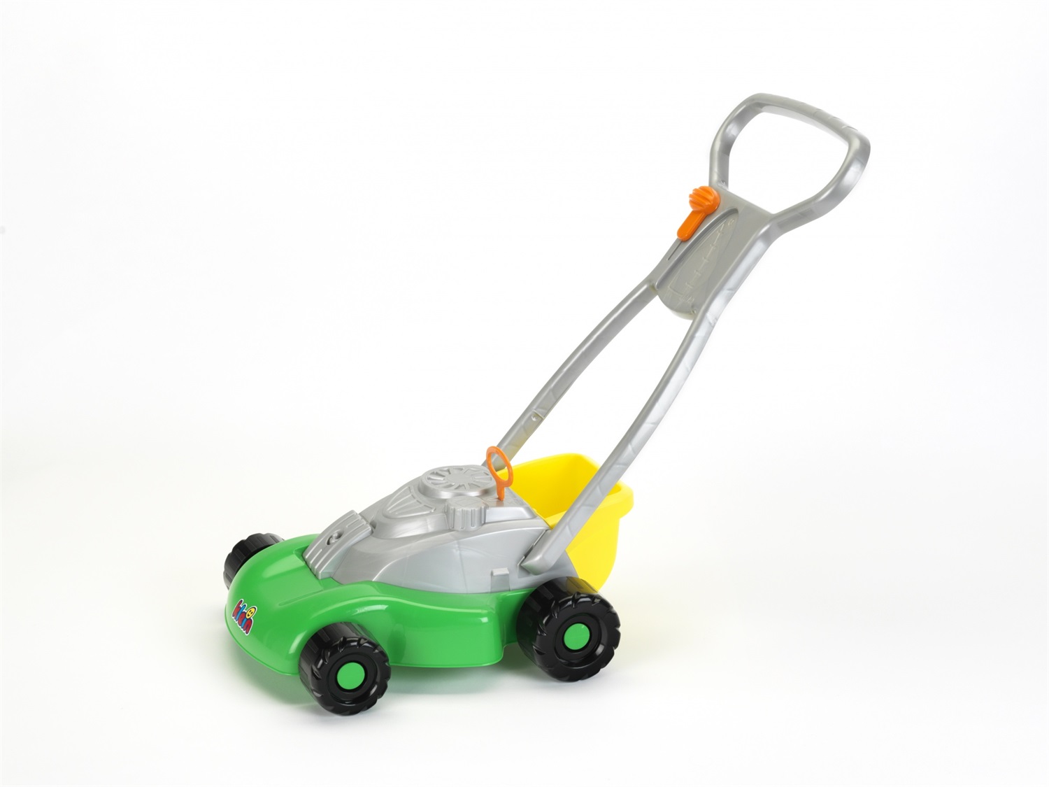 Theo Klein 2696 Tosaerba Giocattolo con Cesto Raccogli Erba Estraibile e Rumori Meccanici - Dimensioni 60x29,5x50 cm, per Bambini a Partire da 18 Mesi