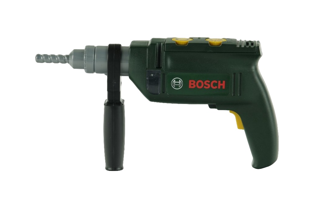Theo Klein 8410 Trapano Bosch Giocattolo - Trapano rotante con effetti sonori e luminosi, dimensioni 24,5 x 15 x 4 cm, per bambini dai 3 anni