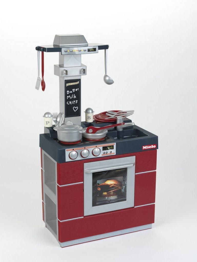 Theo Klein Cucina Giocattolo 9044 Compatta Miele con Accessori - 88x47cm