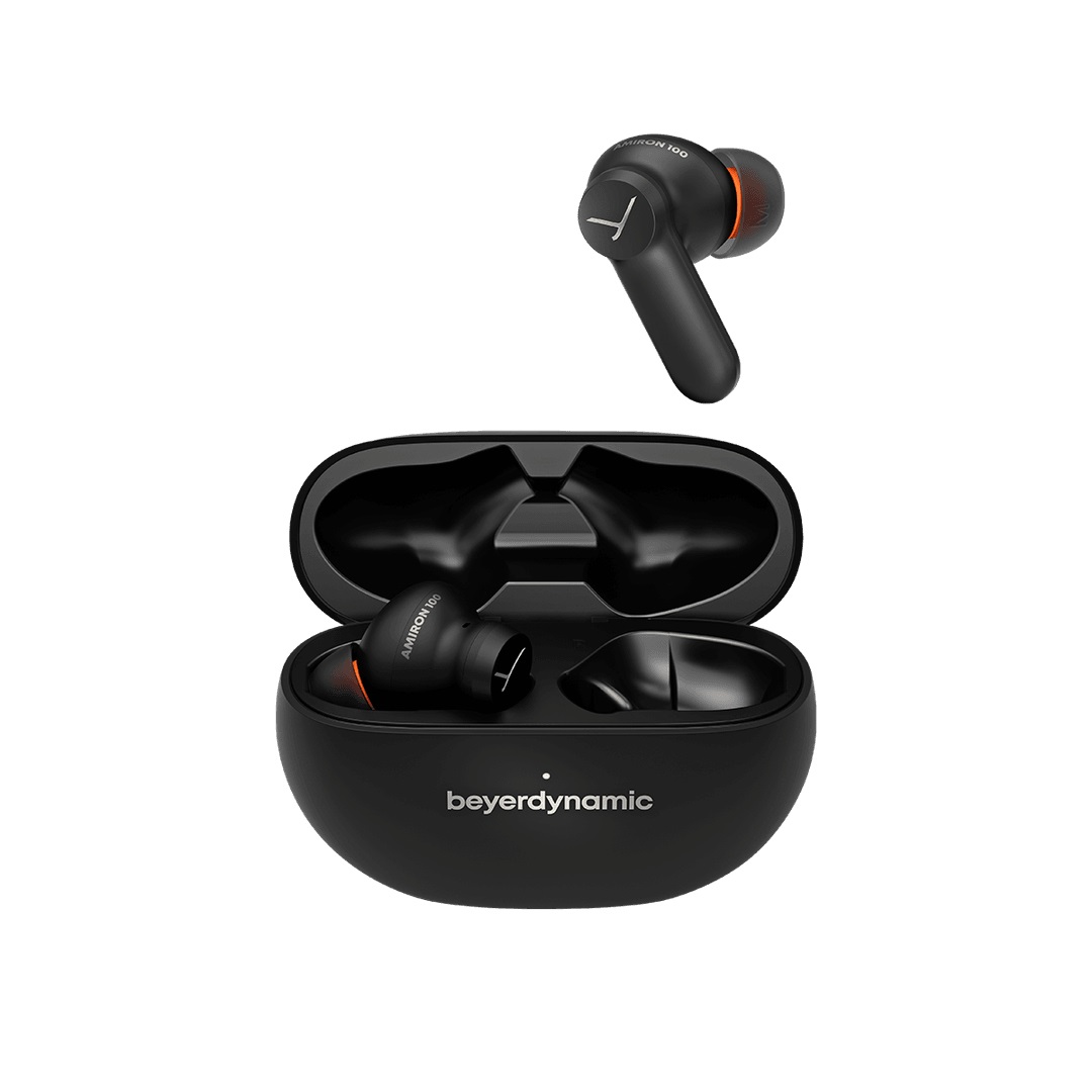 Beyerdynamic Amiron 100 - Cuffie Senza Fili con ANC, 27 Ore di Autonomia, Bluetooth 5.3 e Design Compatto, Colore Nero