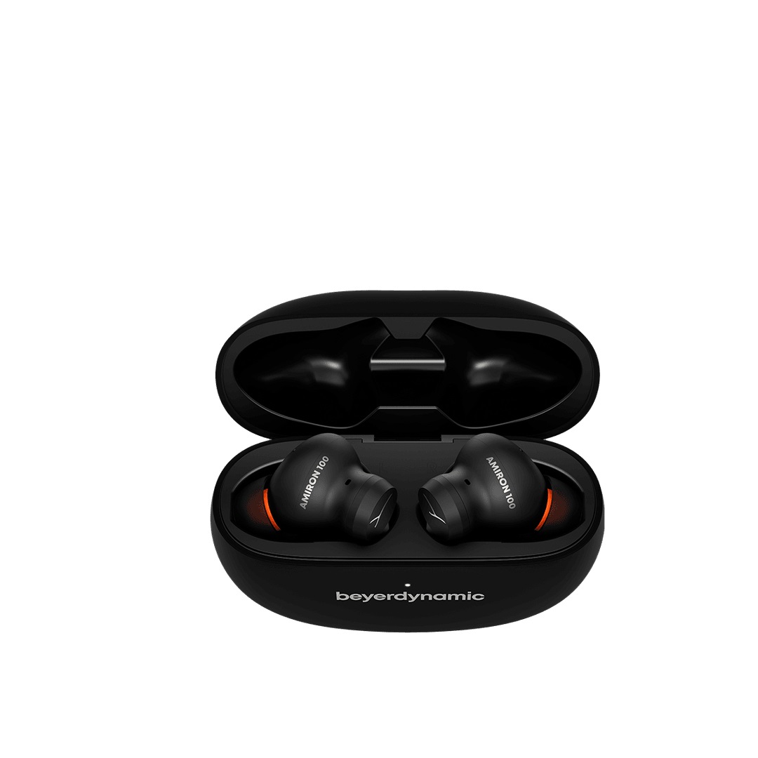 Beyerdynamic Amiron 100 - Cuffie Senza Fili con ANC, 27 Ore di Autonomia, Bluetooth 5.3 e Design Compatto, Colore Nero