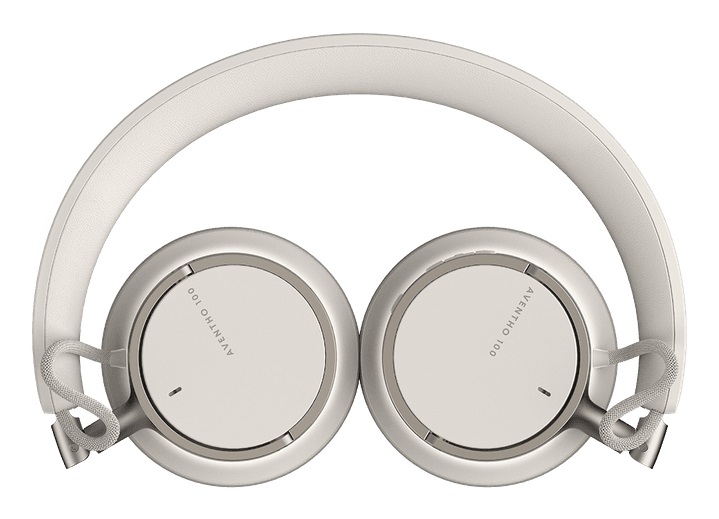 Beyerdynamic Aventho 100 - Cuffie on-ear Bluetooth in crema con cancellazione del rumore e 60 ore di autonomia