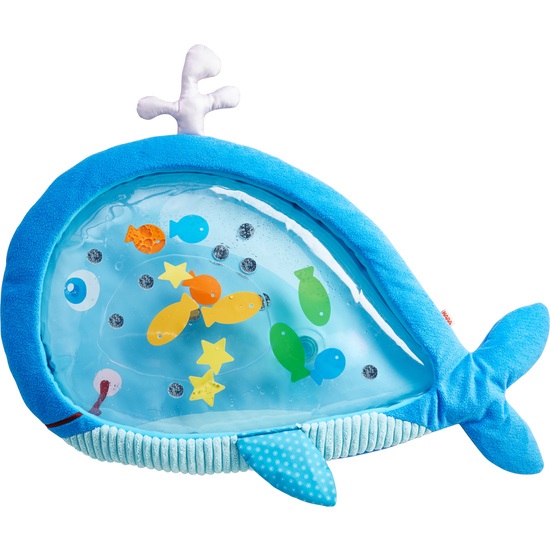 HABA Tappetino da Gioco d'Acqua Grande Balena - Alta Qualità, per Bambini da 6 Mesi, Stimola la Fantasia