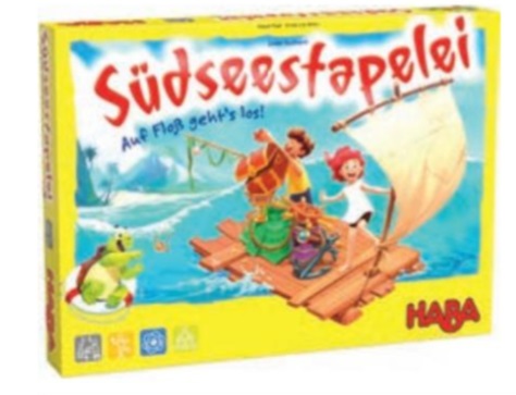 HABA Gioco da Tavolo In Equilibrio nei Mari del Sud - Gioco di Abilità Multicolore per Bambini a Partire dai 6 Anni