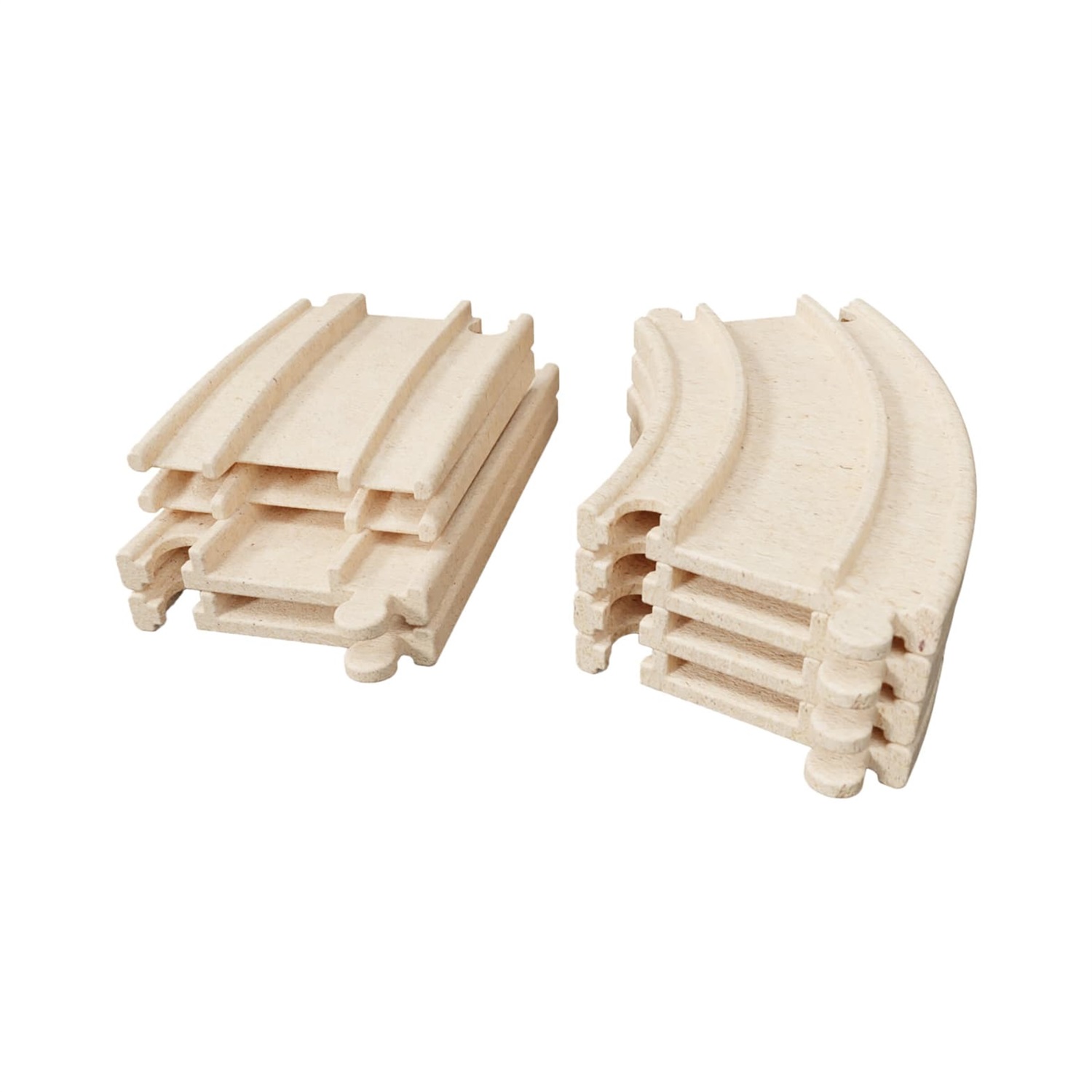 HABA Cars Set di Espansione - 8 Pezzi, Colore Beige/Legno, per Bambini da 2 Anni, Sostenibile e Facile da Montare