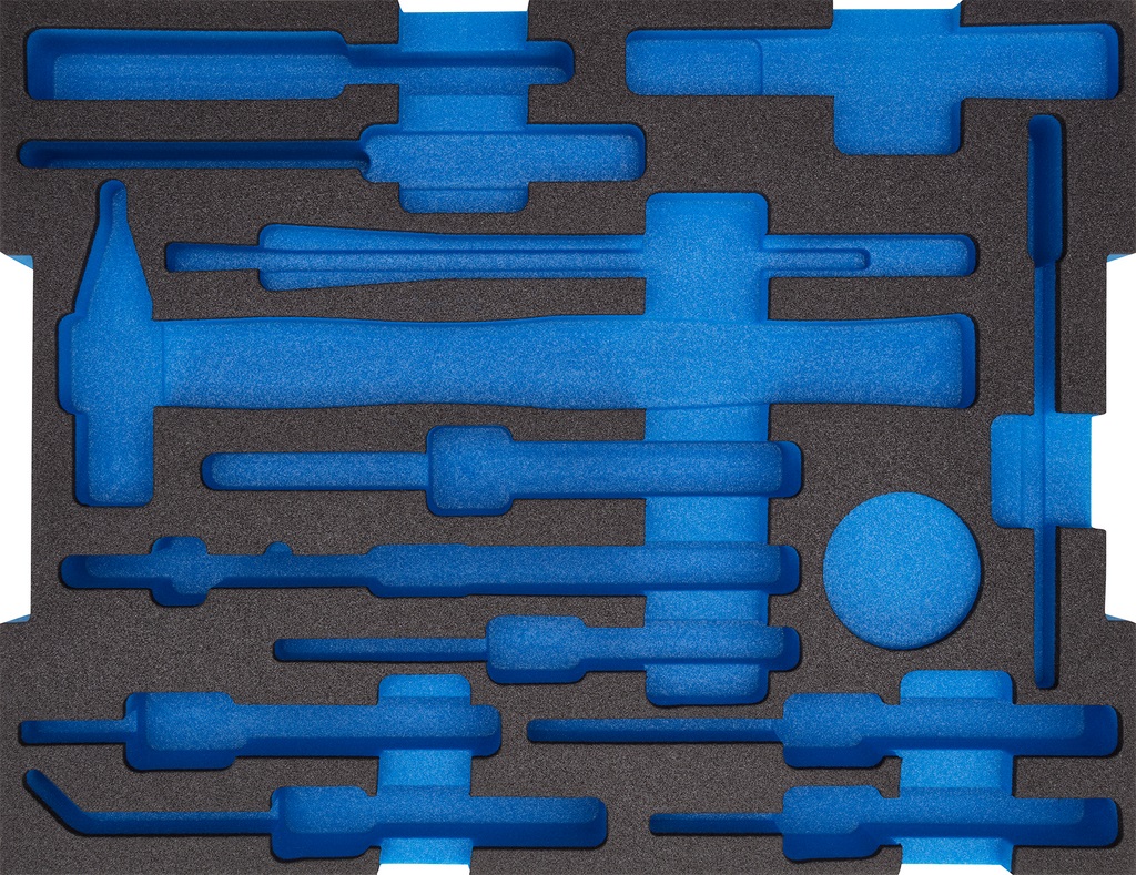 Gedore Inserto in Schiuma 230x398 mm per Utensili - Ideale per Elettrotecnica e Controllo Utensili