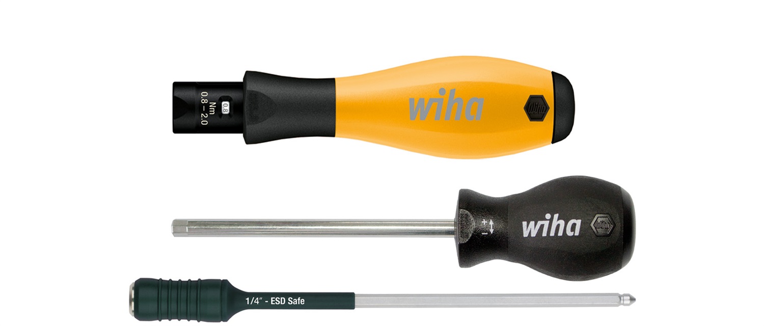 Wiha TorqueVario®-S ESD 2882 - Cacciavite Dinamometrico 0,04-0,46 Nm con Limitazione del Par di Aggiustamento Variabile