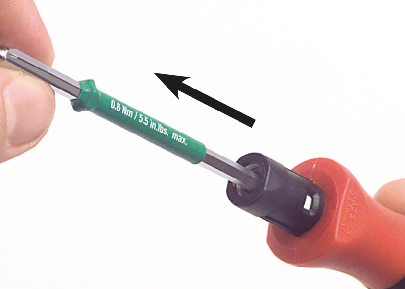 Wiha TorqueVario®-S ESD 2882 - Cacciavite Dinamometrico 0,04-0,46 Nm con Limitazione del Par di Aggiustamento Variabile