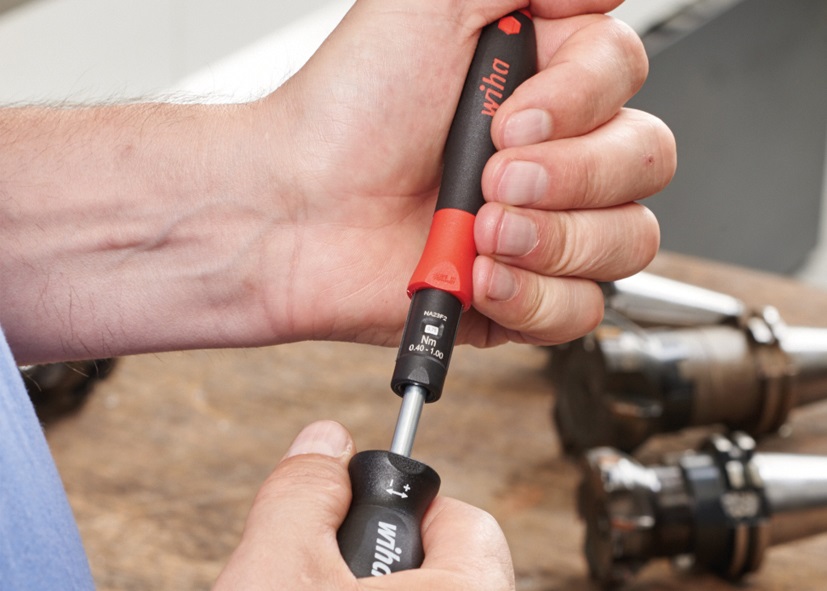 Wiha TorqueVario®-S ESD 2882 - Cacciavite Dinamometrico 0,04-0,46 Nm con Limitazione del Par di Aggiustamento Variabile