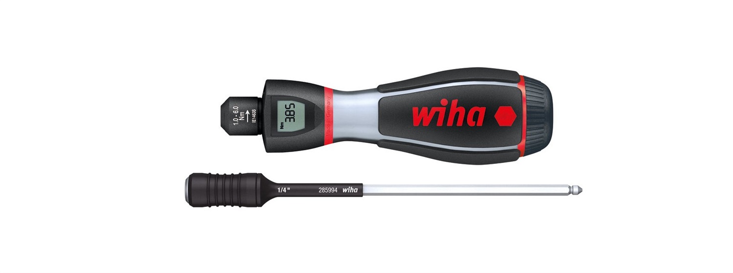 Wiha iTorque® 2835 Cacciavite Dinamometrico con Display Digitale, Coppia 40-150 Ncm, Ergonomico