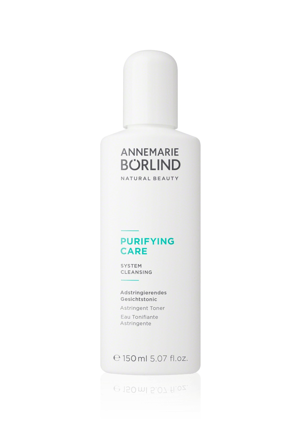 Annemarie Borlind Purifying Care - Tonico Astringente 150ml per pelli grasse e impure con estratti di erbe