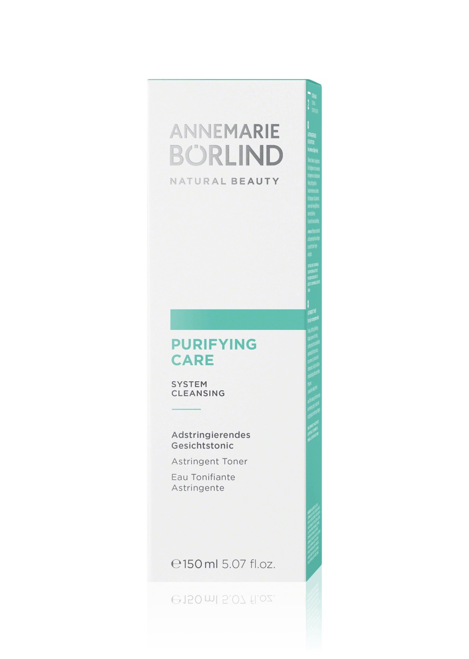Annemarie Borlind Purifying Care - Tonico Astringente 150ml per pelli grasse e impure con estratti di erbe