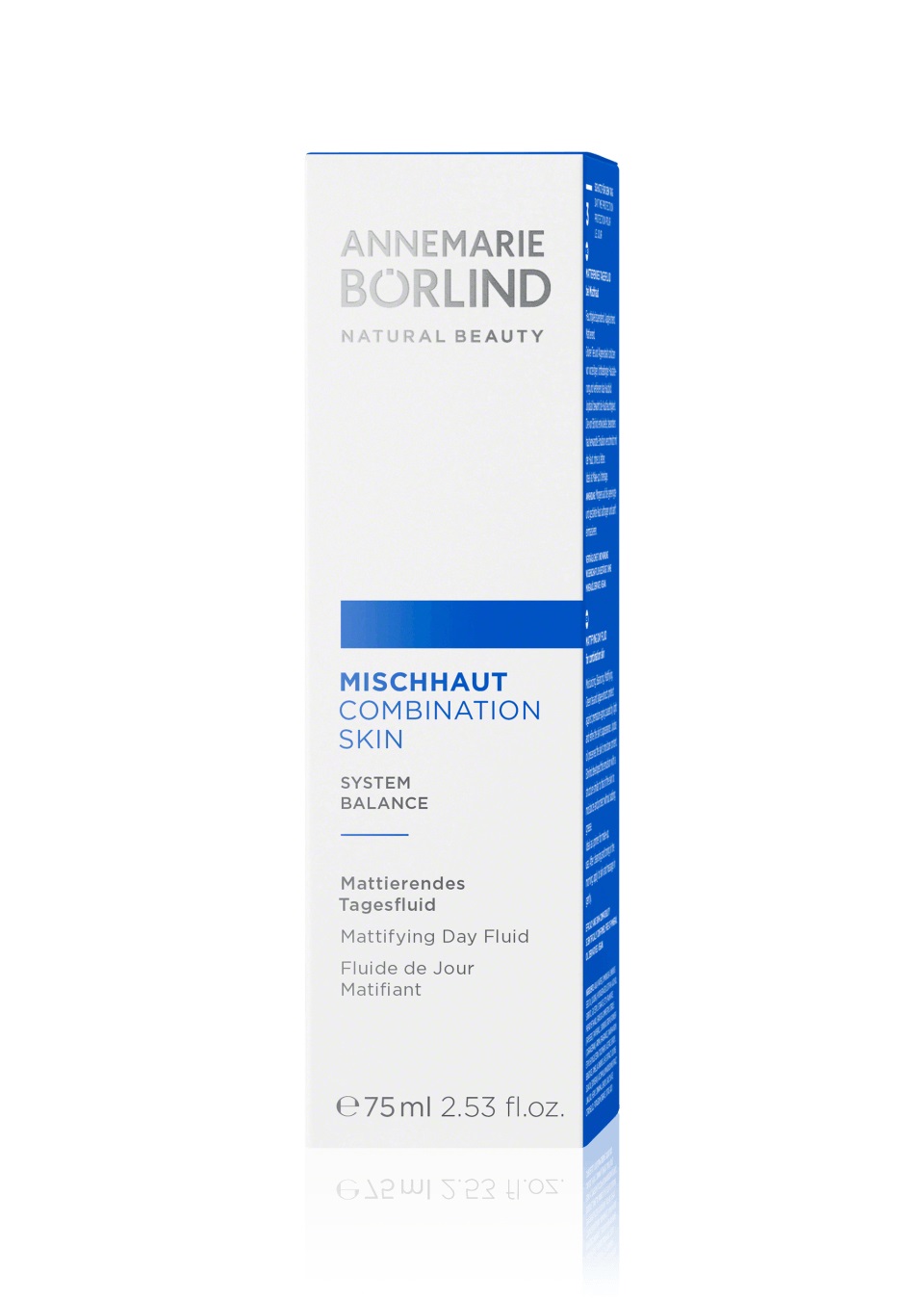 Annemarie Börlind Fluido Opacizzante da Giorno per Pelli Miste 75 ml - Idratazione Leggera e Base Trucco Vegan