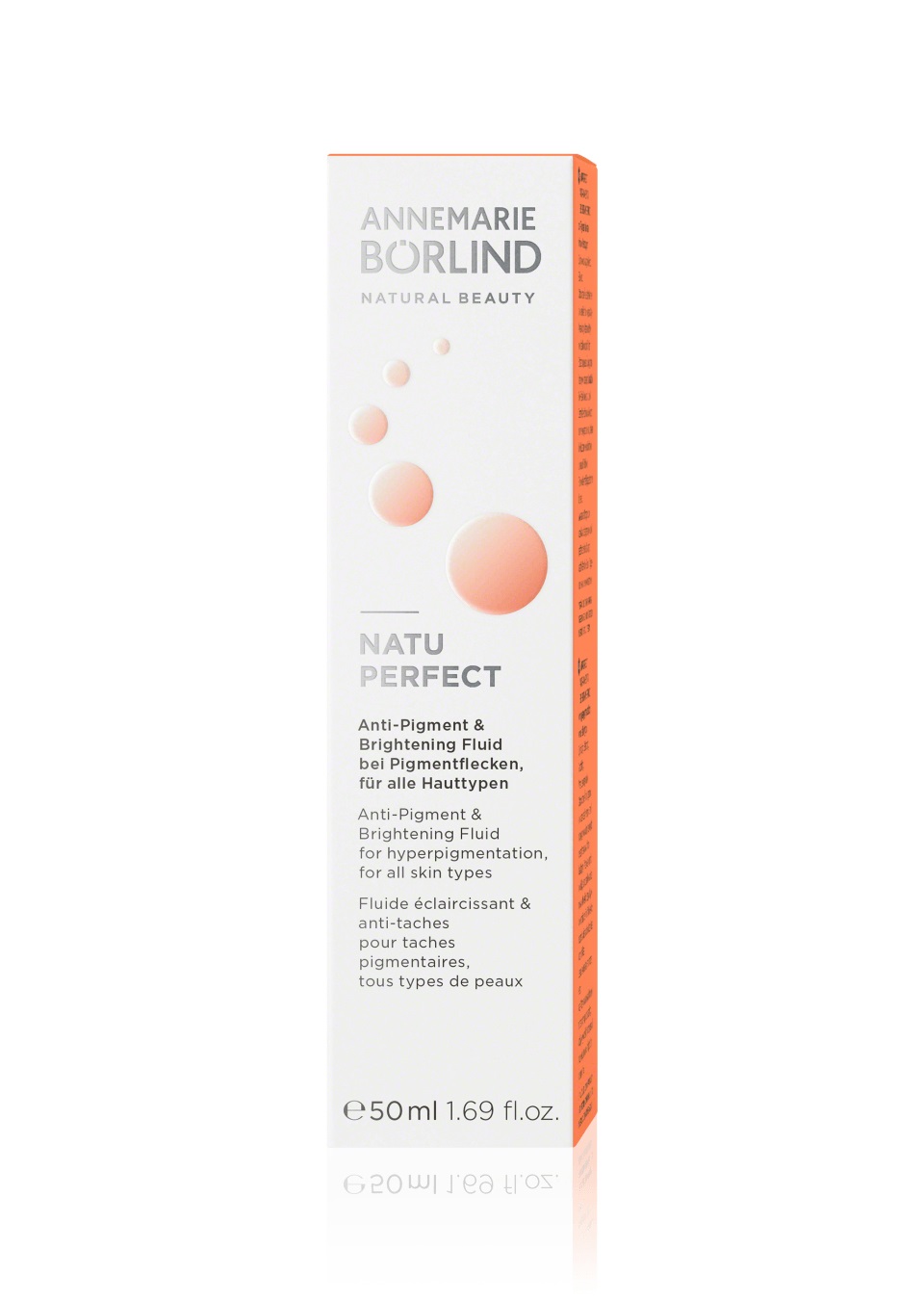 Annemarie Börlind NATUPERFECT Anti Pigment Brightening Fluid Crema giorno e notte Viso 50 ml
