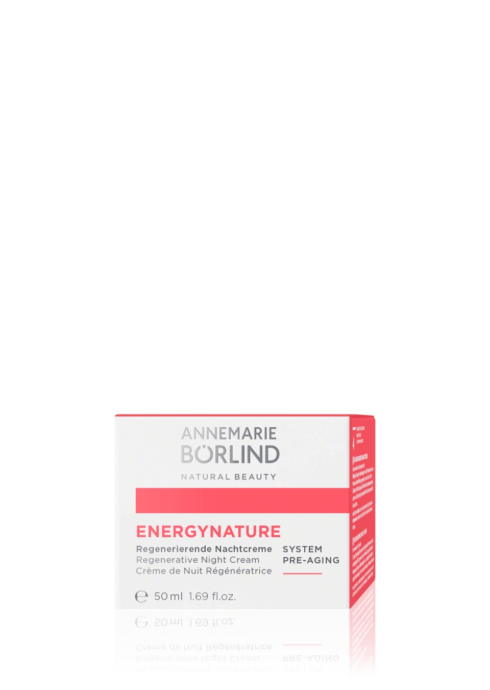 Annemarie Börlind Energynature Crema Viso Notte Rigenerante 50 ml - Texture Morbida, Protezione e Rigenerazione