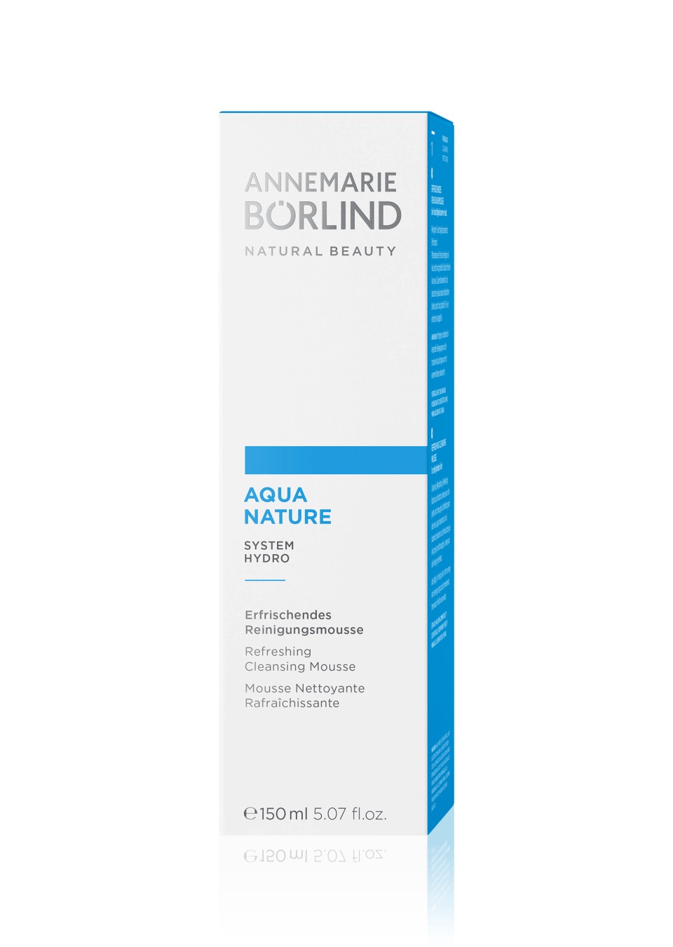 Annemarie Börlind Mousse Detergente Rinfrescante AquaNature 150 ml - Idrata e Rinfresca per Pelli Bisognose