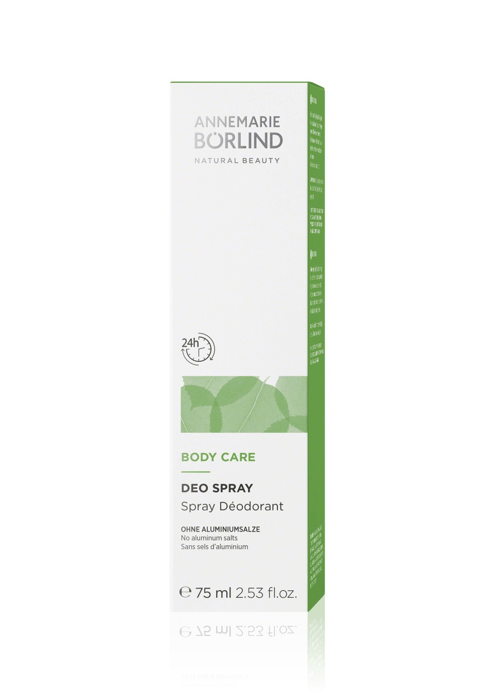 Annemarie Börlind Body Care Deo Spray 75 ml - Deodorante Spray con Aloe Vera e Estratto di Bambù, Senza Parabeni e Siliconi