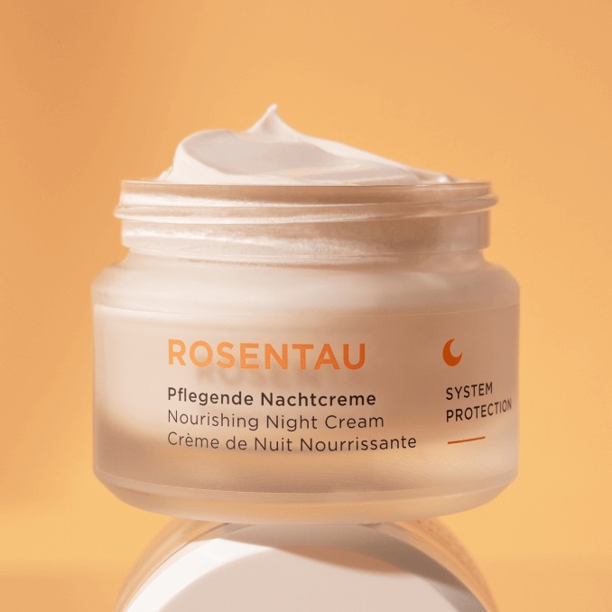 Annemarie Börlind Rosentau Crema Notte Nutriente 50 ml - Trattamento Anti-Età per Pelli Mature