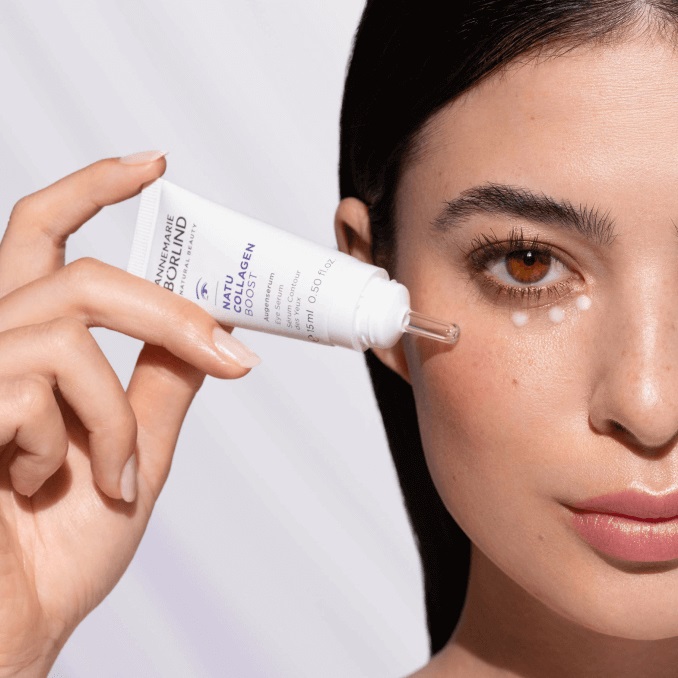 ANNEMARIE BÖRLIND Natucollagen Boost Siero Oculare 15 ml - Collagene Vegano Idratante con Effetto Lifting e Rinfrescante
